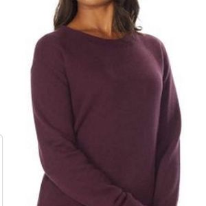 NWT Kirkland Signature Ladies Fleece Crewneck